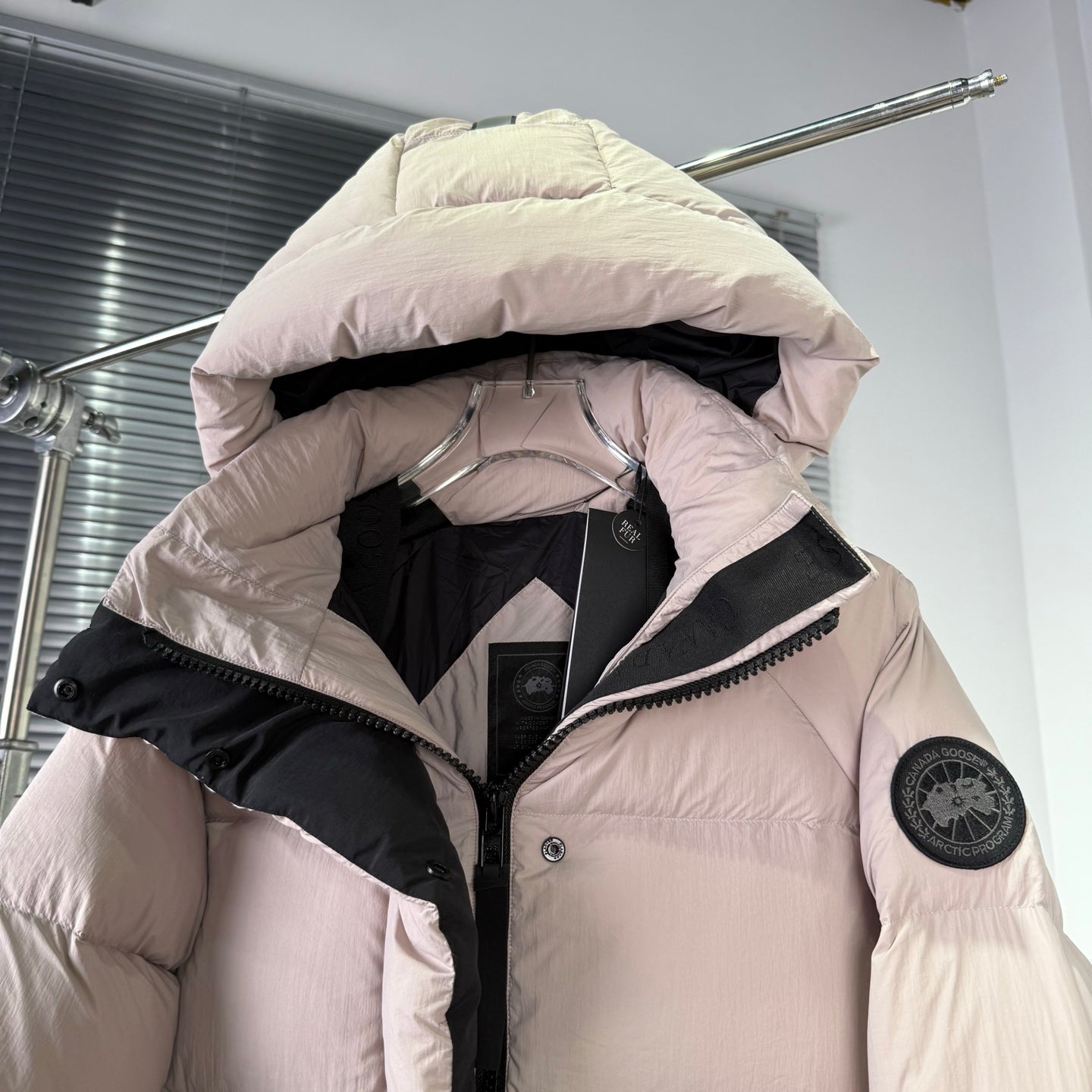 Canada G Puffer Jacket with Hood