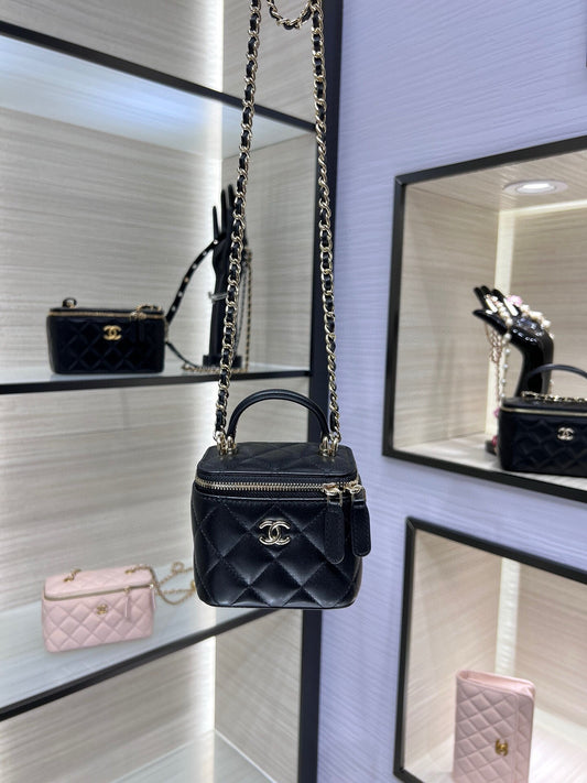 Luxury Quilted Mini Crossbody Bag