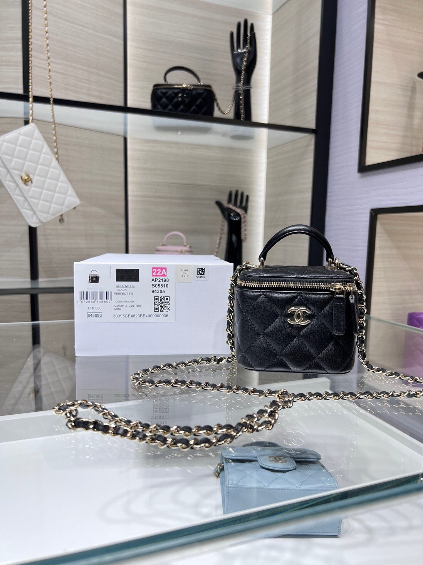 Luxury Quilted Mini Crossbody Bag